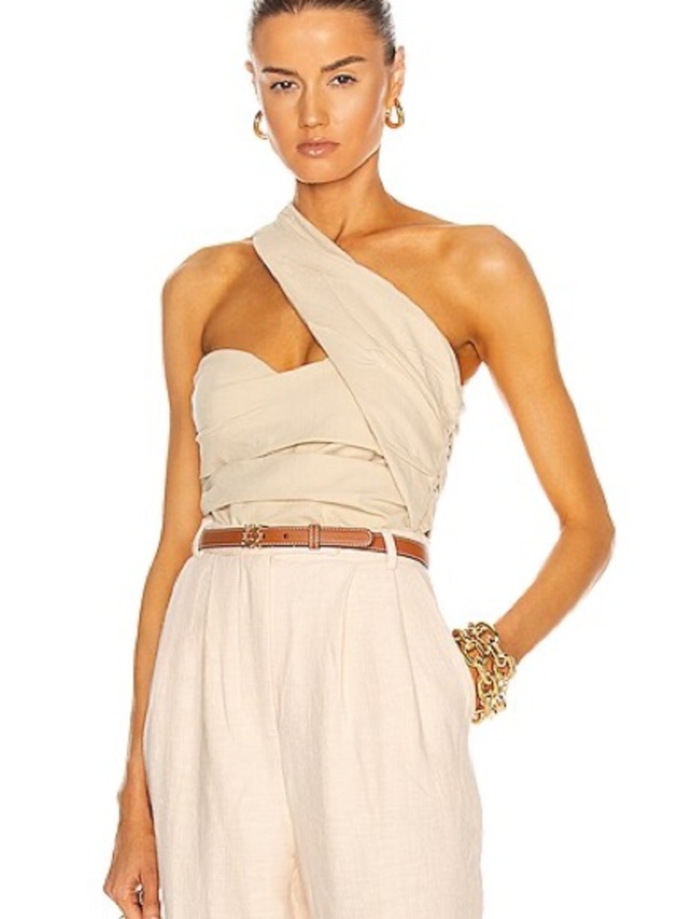 Atoir Never Really Over Bodysuit in Taupe